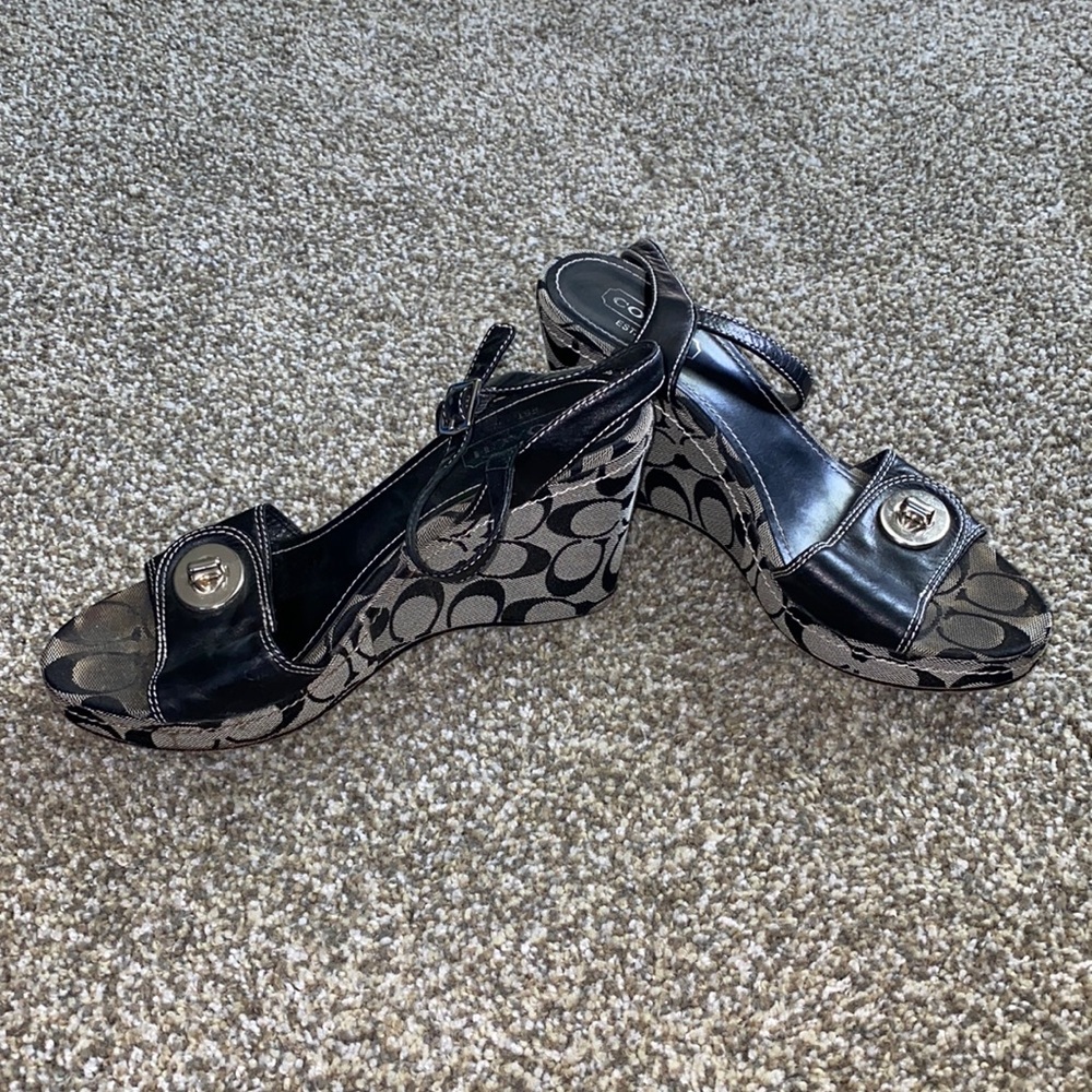 Coach wedges